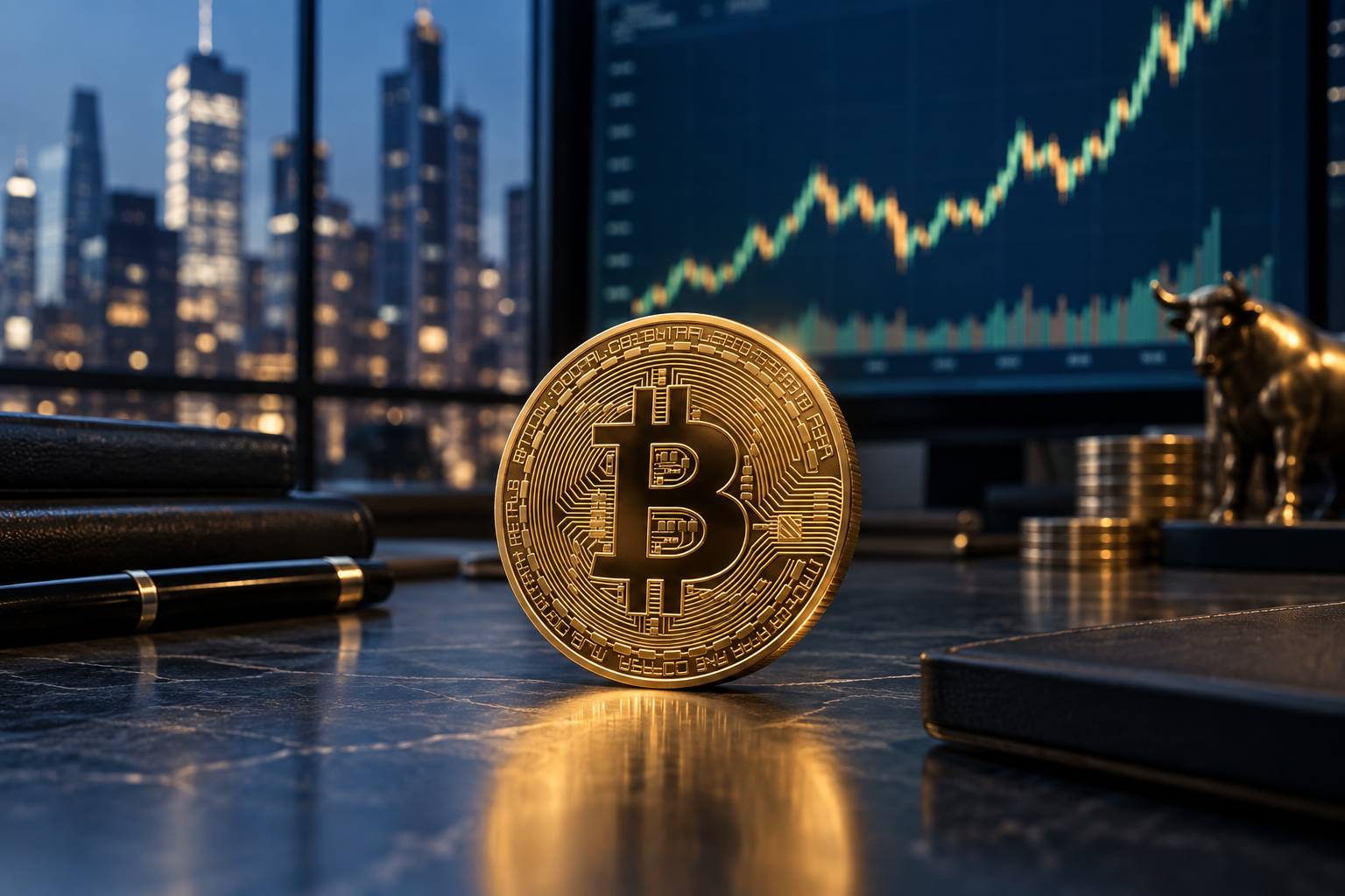 Bitcoin ทะยานสู่ $50,000: การวิเคราะห์แนวโน้มทางการเงินและผลกระทบจาก Bitcoin ETF