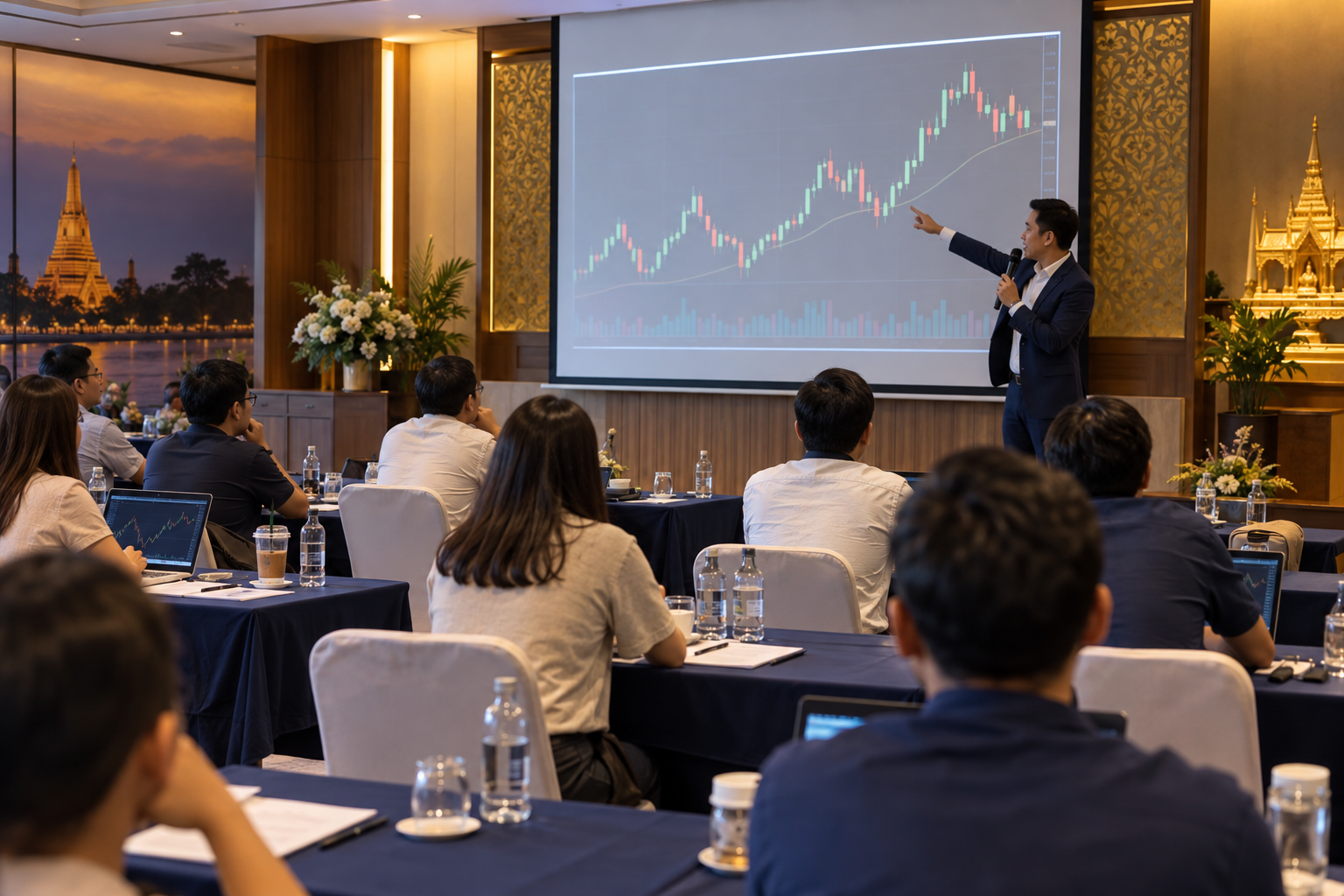 สัมมนา Forex Weltrade training for profit เทรนคุณให้เป็นมืออาชีพ วิเคราะห์เทคนิคอย่างชาญฉลาด