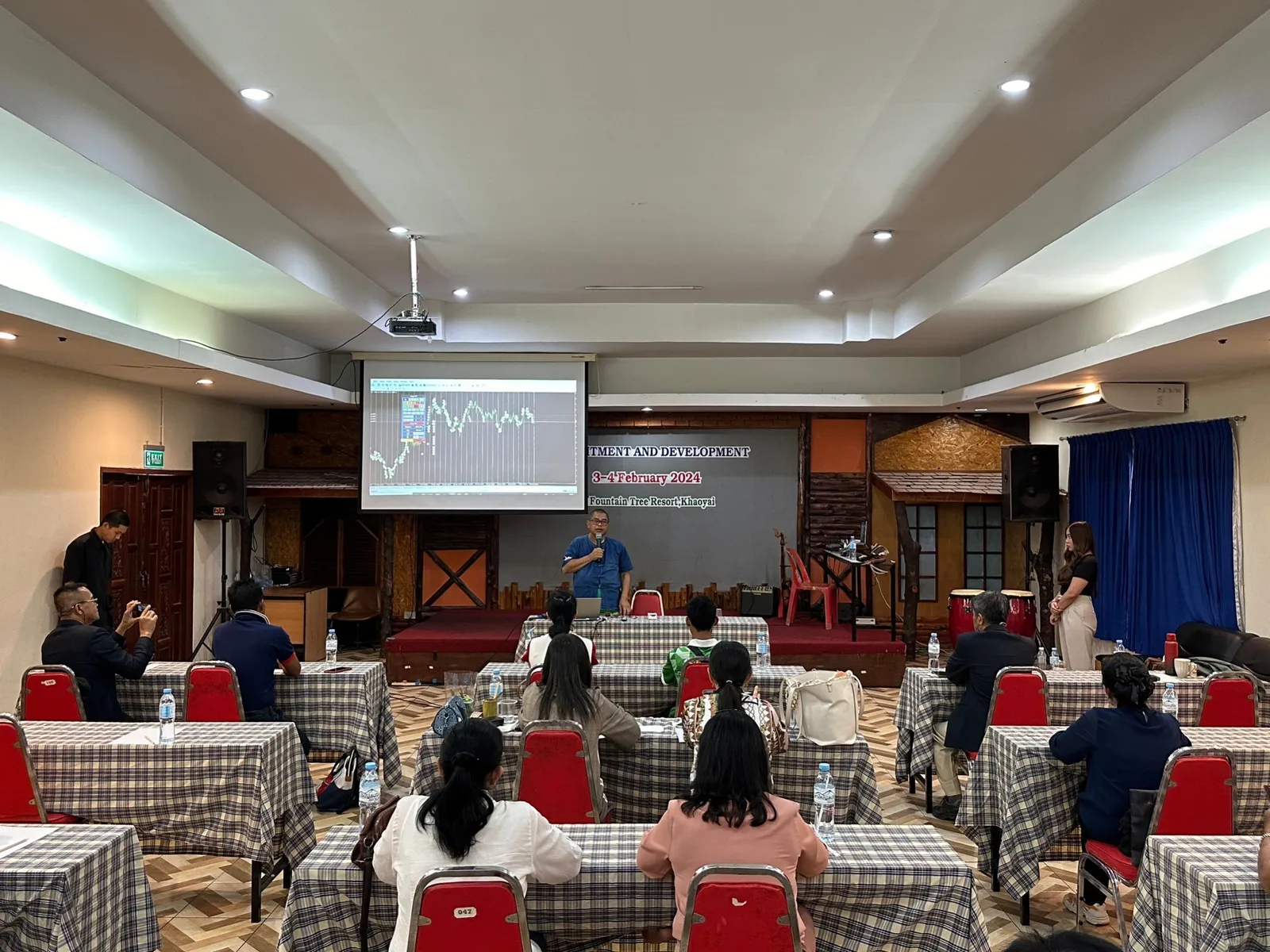 ภาพบรรยากาศงานสัมมนา Forex วันที่ 3 กุมภาพันธ์ 2567 หลวงปูขาว งานเขาใหญ่ — ภาพที่ 9