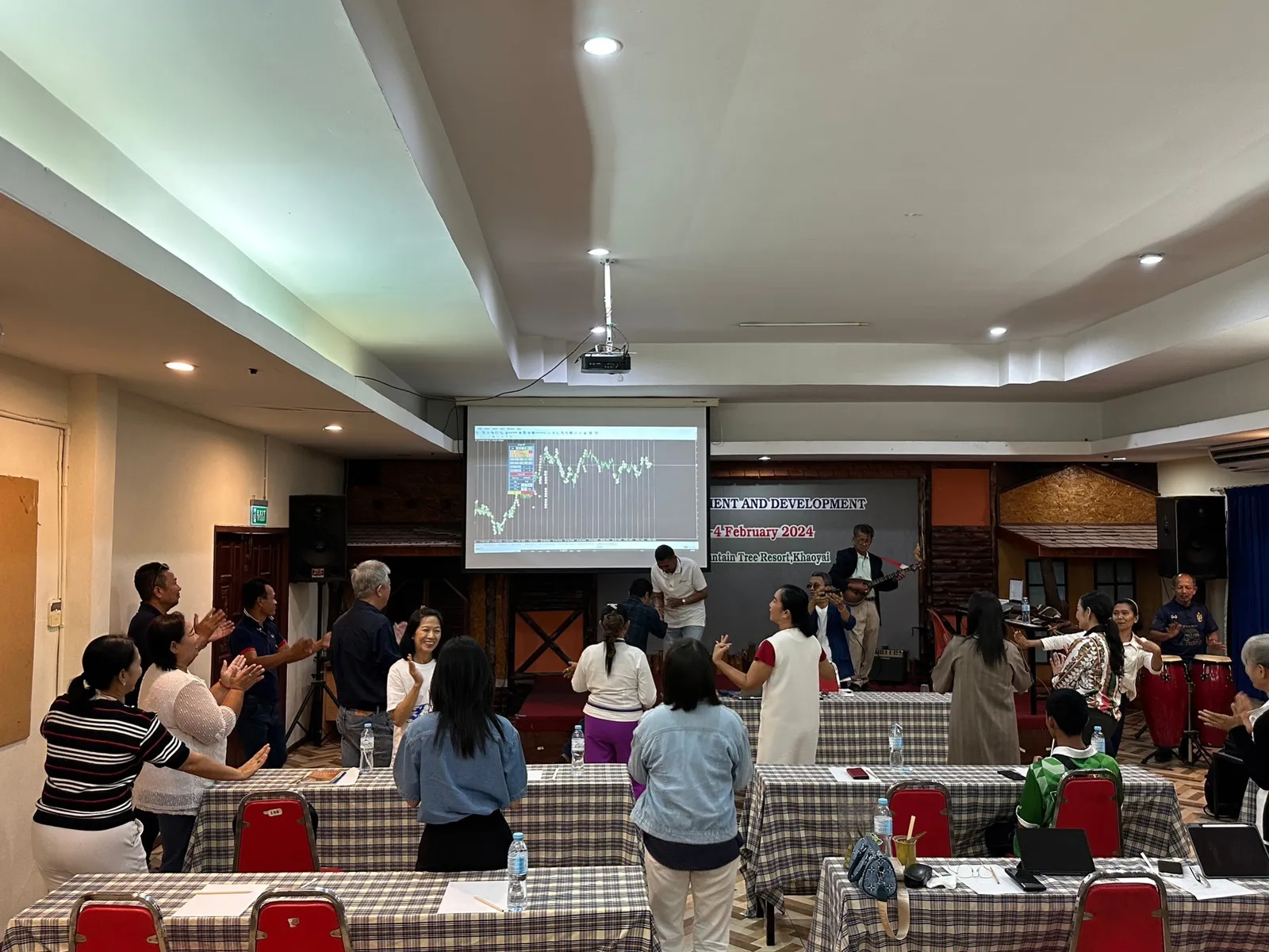 ภาพบรรยากาศงานสัมมนา Forex วันที่ 3 กุมภาพันธ์ 2567 หลวงปูขาว งานเขาใหญ่ — ภาพที่ 4