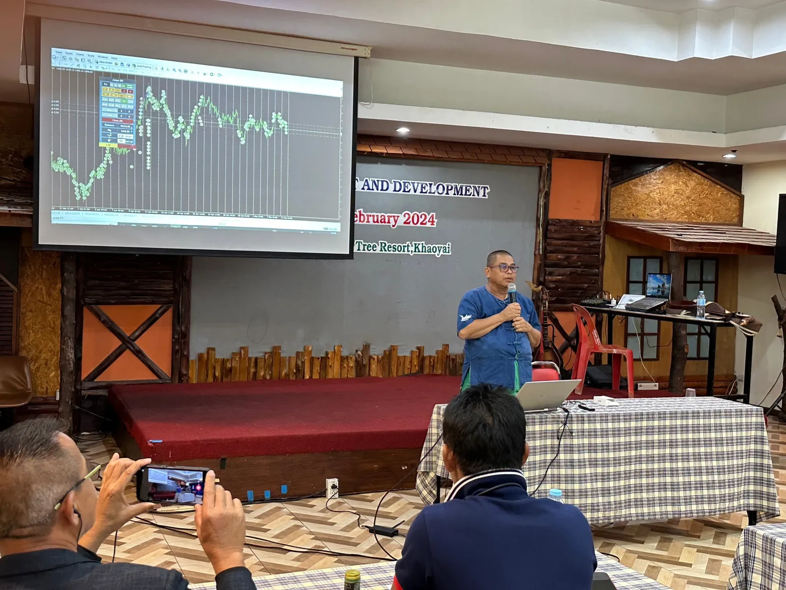 ภาพบรรยากาศงานสัมมนา Forex วันที่ 3 กุมภาพันธ์ 2567 หลวงปูขาว งานเขาใหญ่ — ภาพที่ 8